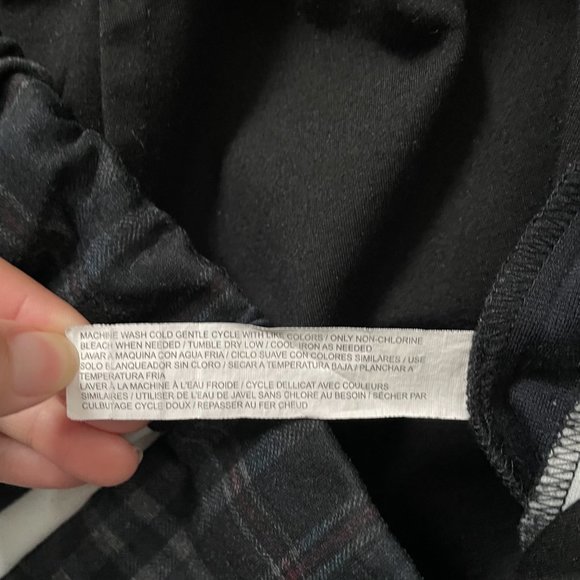 Eloquii Plaid High Rise Leggings Plus Size 18 - Picture 6 of 10